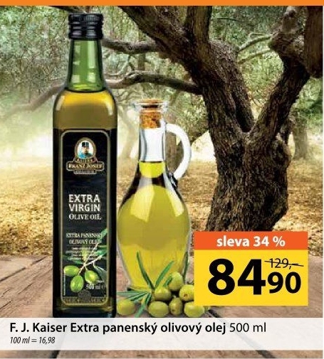Olivový olej extra panenský Exclusive Kaiser Franz Josef