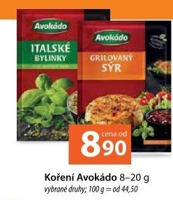 Koření Avokádo
