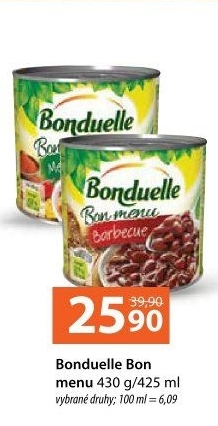 Bon Menu Bonduelle