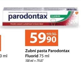 Pasta na zuby Fluoride Parodontax