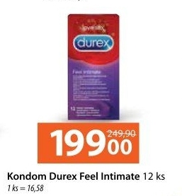 Kondomy Feel intimate Durex