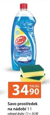 Prostředek na nádobí Savo