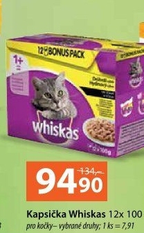 Kapsičky pro kočky Whiskas