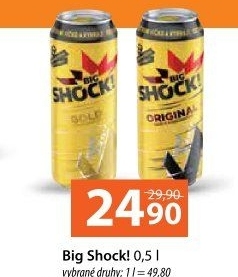 Energetický nápoj Big Shock