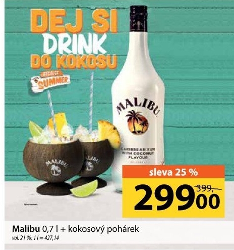 Likér Malibu