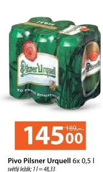 Pivo Pilsner Urquell