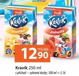 Nápoj mléko ochucené Kravík Tatra
