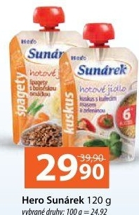 Hotová jídla Do ručičky Sunárek