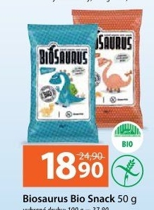 Křupky kukuřičné Biosaurus