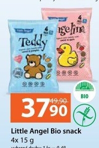Snack bez lepku pro děti Teddy Little Angel