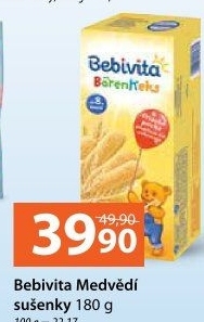 Sušenky medvědí Bebivita