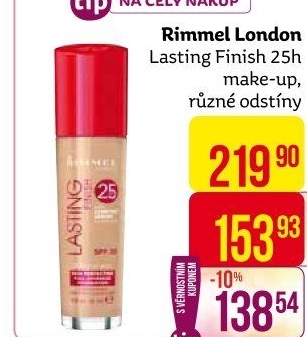 Make up Lasting Finish 25 H Rimmel
