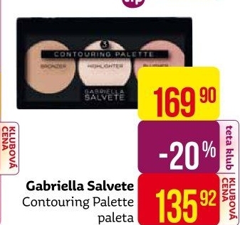 Konturovací paletka Gabriella Salvete