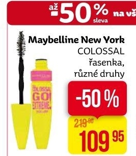 Řasenka Colossal Maybelline