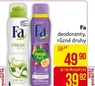 Deodoranty Fa
