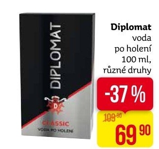 Voda po holení Diplomat