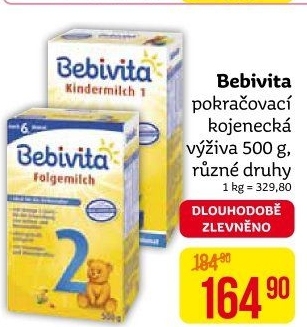 Kojenecké mléko Bebivita