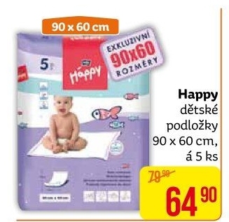 Podložky přebalovací Háppy Bella