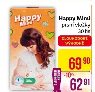 Prsní vložky Happy Mimi