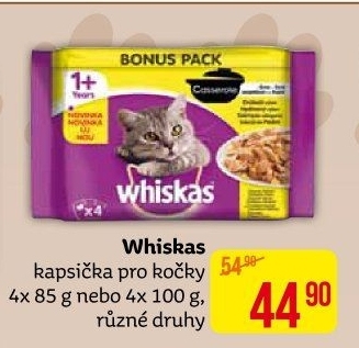 Kapsičky pro kočky Whiskas