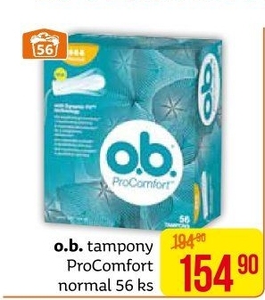 Tampony ProComfort O.B.