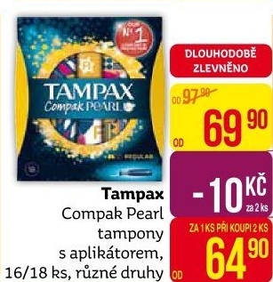 Tampony Compak Tampax
