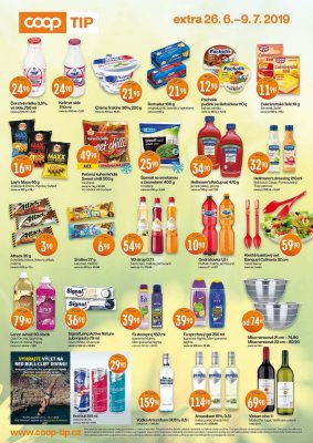 akční leták COOP 26.6.2019-9.7.2019
