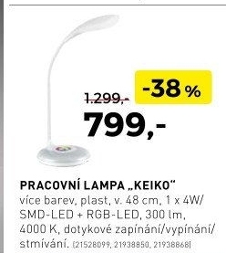 Pracovní lampa Keiko