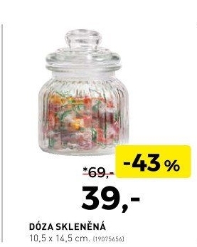 Dóza skleněná