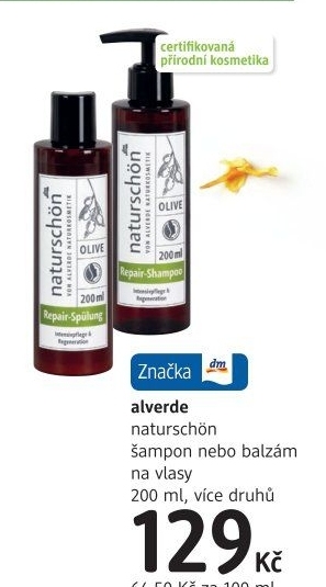 Šampon Naturschön Alverde