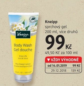 Sprchový gel Kneipp