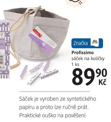 Sáček na kolíčky Profissimo