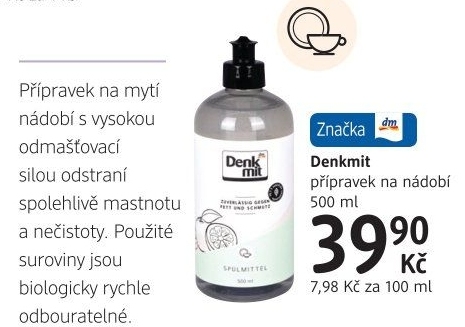 Prostředek na nádobí Denkmit