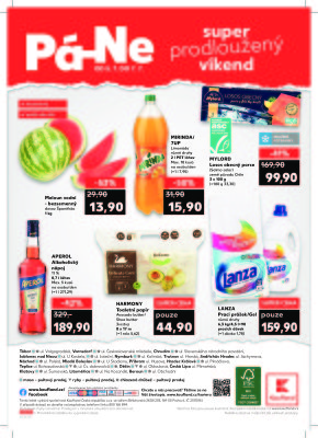 akční leták Kaufland 3.7.2019-9.7.2019