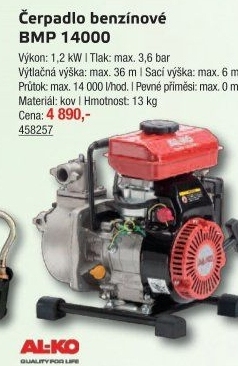 Čerpadlo benzínové Al - Ko BMP 14000