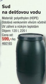 Sud na dešťovou vodu