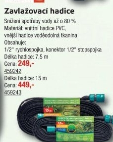 Zavlažovací hadice