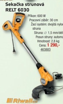 Elektrický vyžínač Riwall RELT 6030