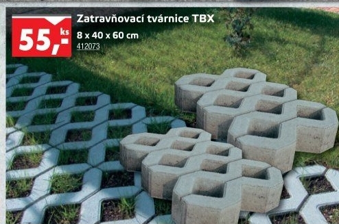 Dlažba zatravňovací
