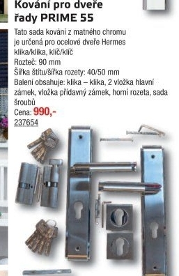 Dveřní kování