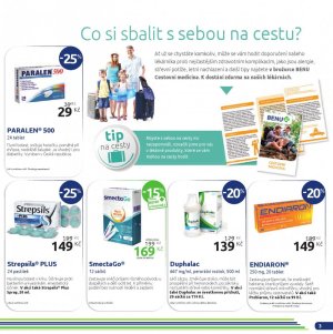 akční leták BENU Lékárna 1.7.2019-31.8.2019