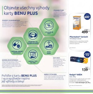 akční leták BENU Lékárna 1.7.2019-31.8.2019