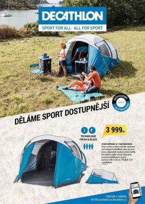 akční leták Decathlon 1.7.2019-5.7.2019
