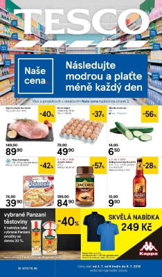 akční leták Tesco 3.7.2019-9.7.2019
