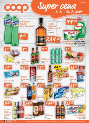 akční leták COOP 3.7.2019-9.7.2019