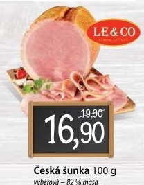 Šunka česká výběrová LE&amp