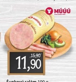 Salám šunkový Maso uzeniny Písek