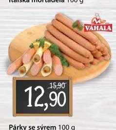 Párky se sýremVáhala