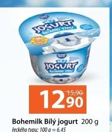 Bílý jogurt řecký Bohemilk