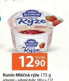 Mléčná rýže Kunín